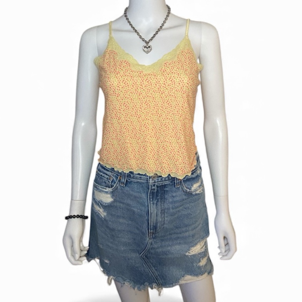 Xhilaration- Flower Tank Top